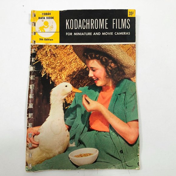 Kodachrome Films Kodak Data Book for Miniature & Movie Cameras 5th Edition - Picture 1 of 5